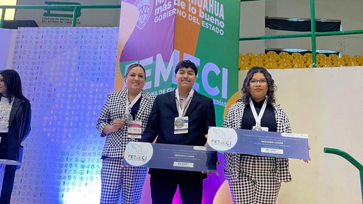 Equipo sonorense gana segundo lugar en Feria Mexicana de Ciencias e Ingenieras 2025 con proyecto basado en semiconductores